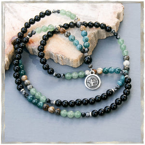 Sagittarius Mala Astrology Necklace