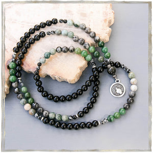 Age of Aquarius Mala Necklace
