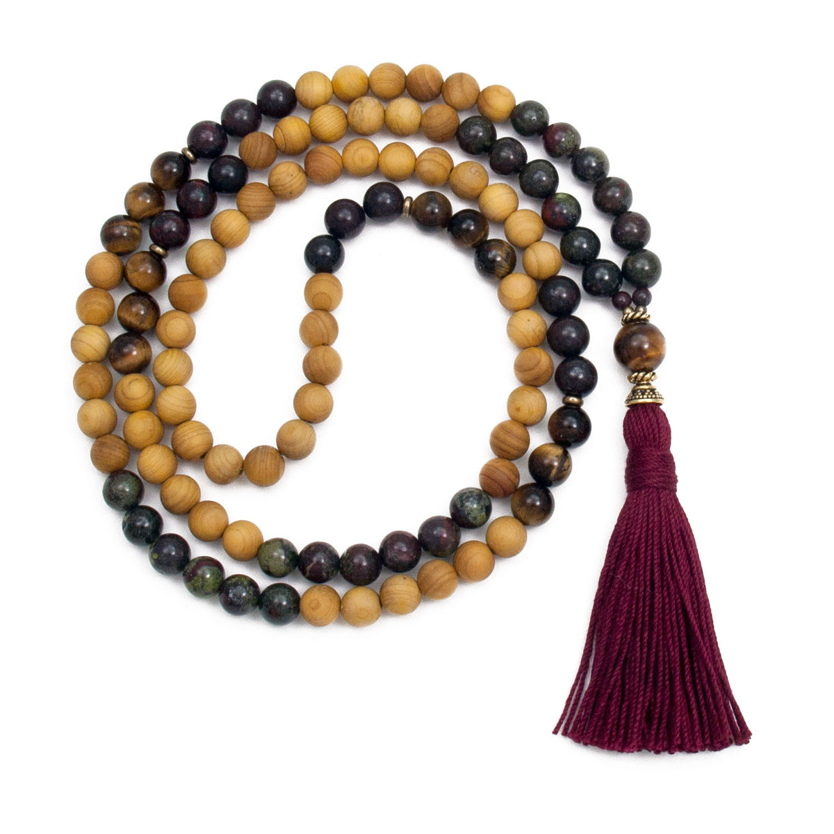 Architect of Fate Mala | Golden Lotus Mala