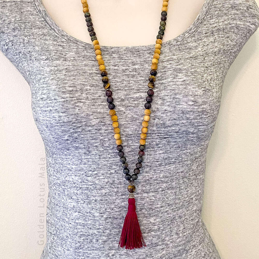 Architect of Fate Mala | Golden Lotus Mala