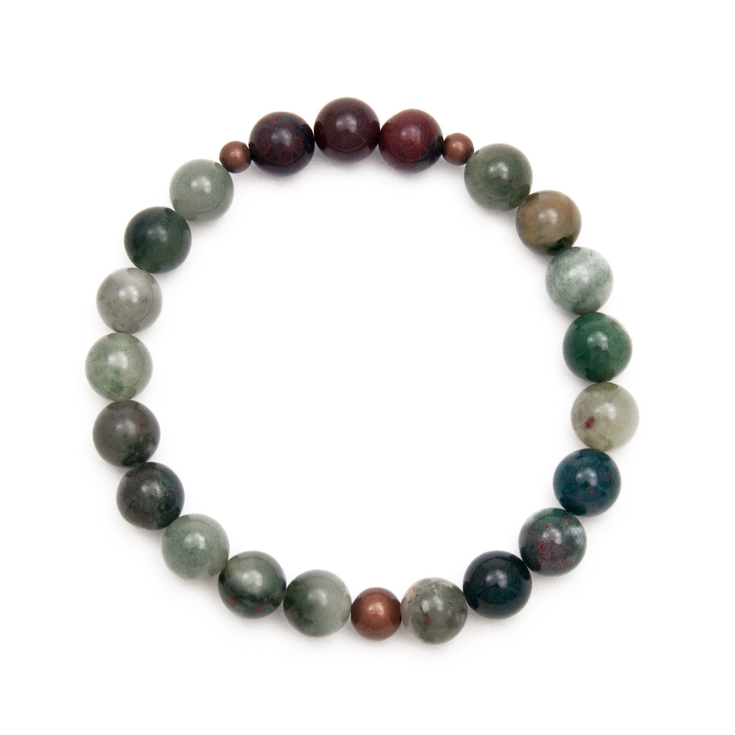 African Bloodstone Bracelet