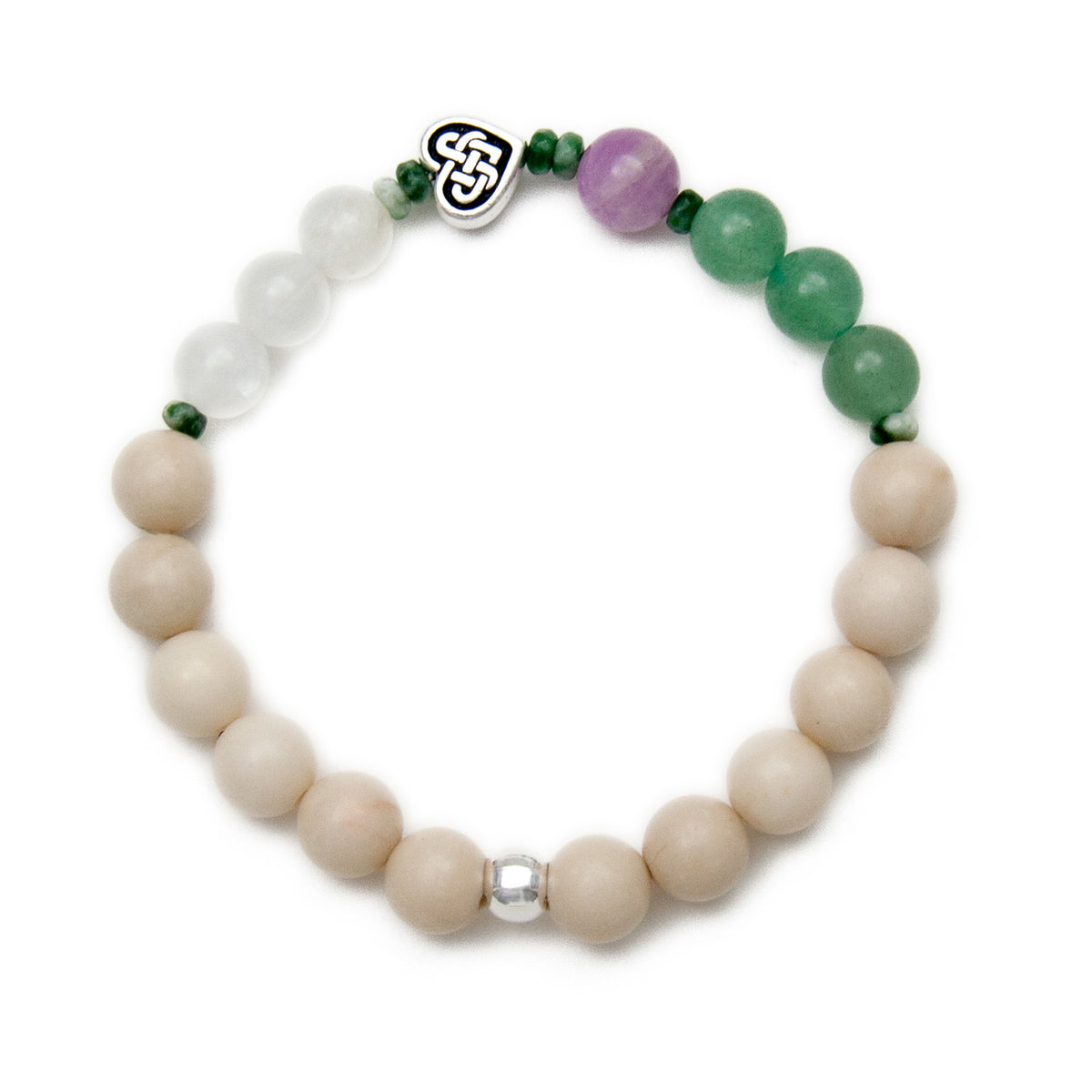 Loving Kindness Bracelet - Kunzite, Aventurine, Moonstone