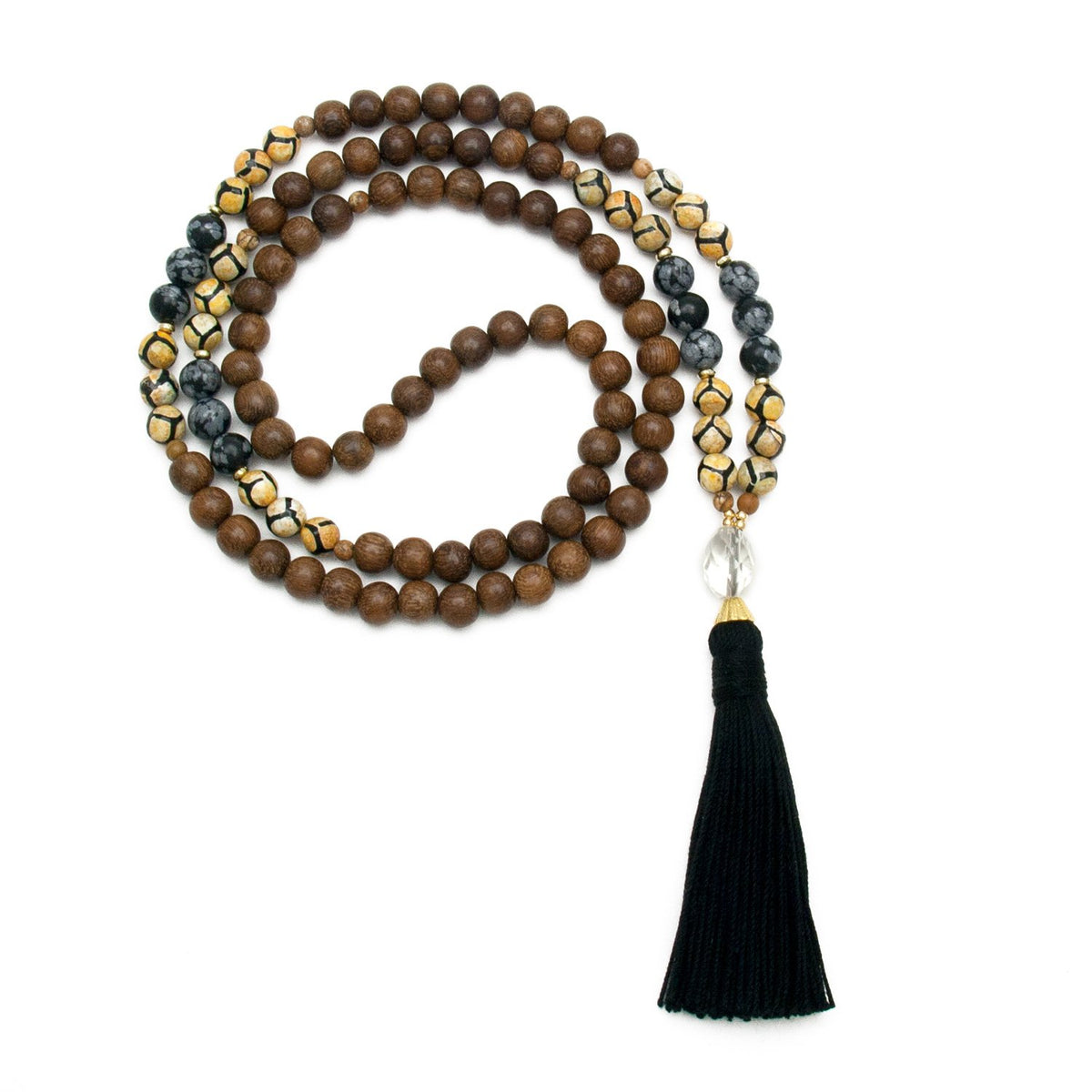 Scorpio Mala Necklace by Golden Lotus Mala