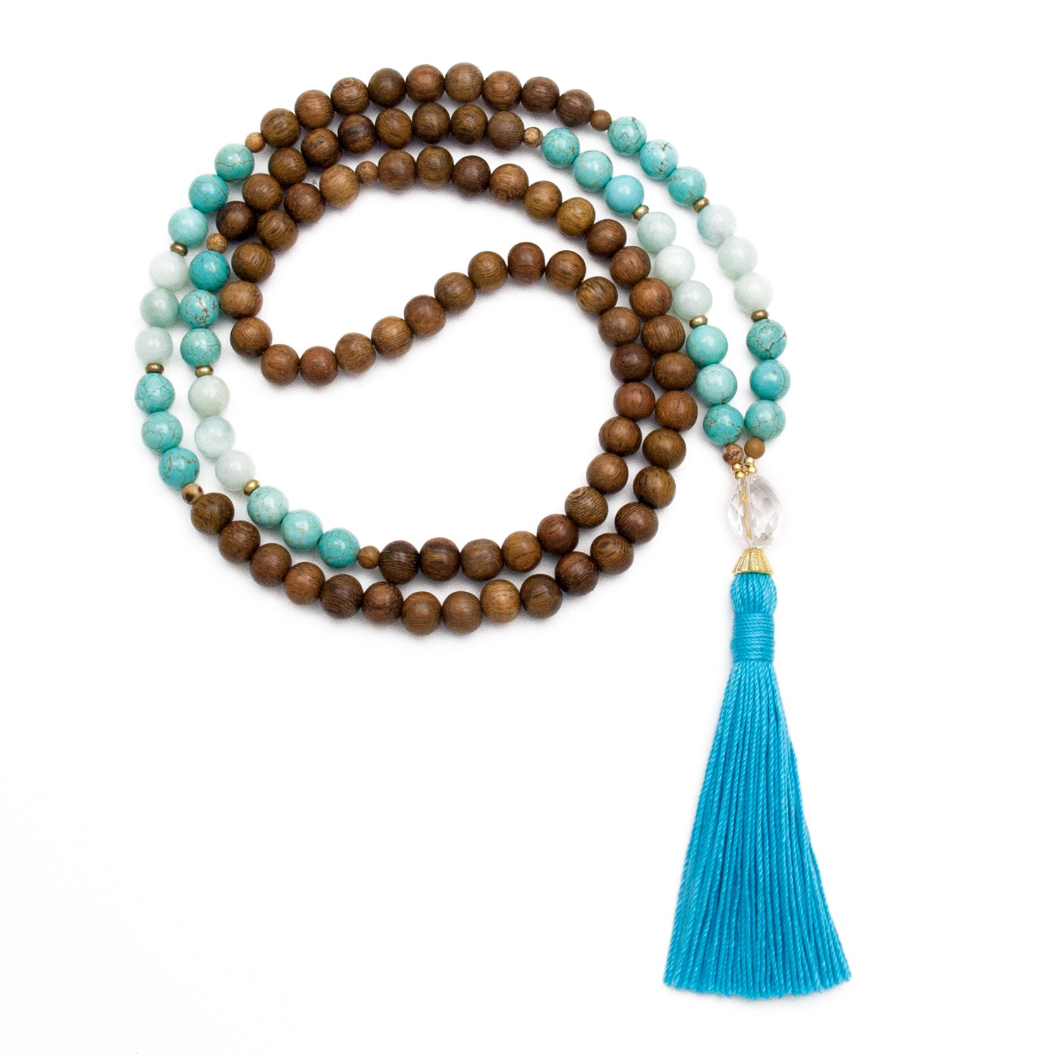 Aquarius Zodiac Mala by Golden Lotus Mala