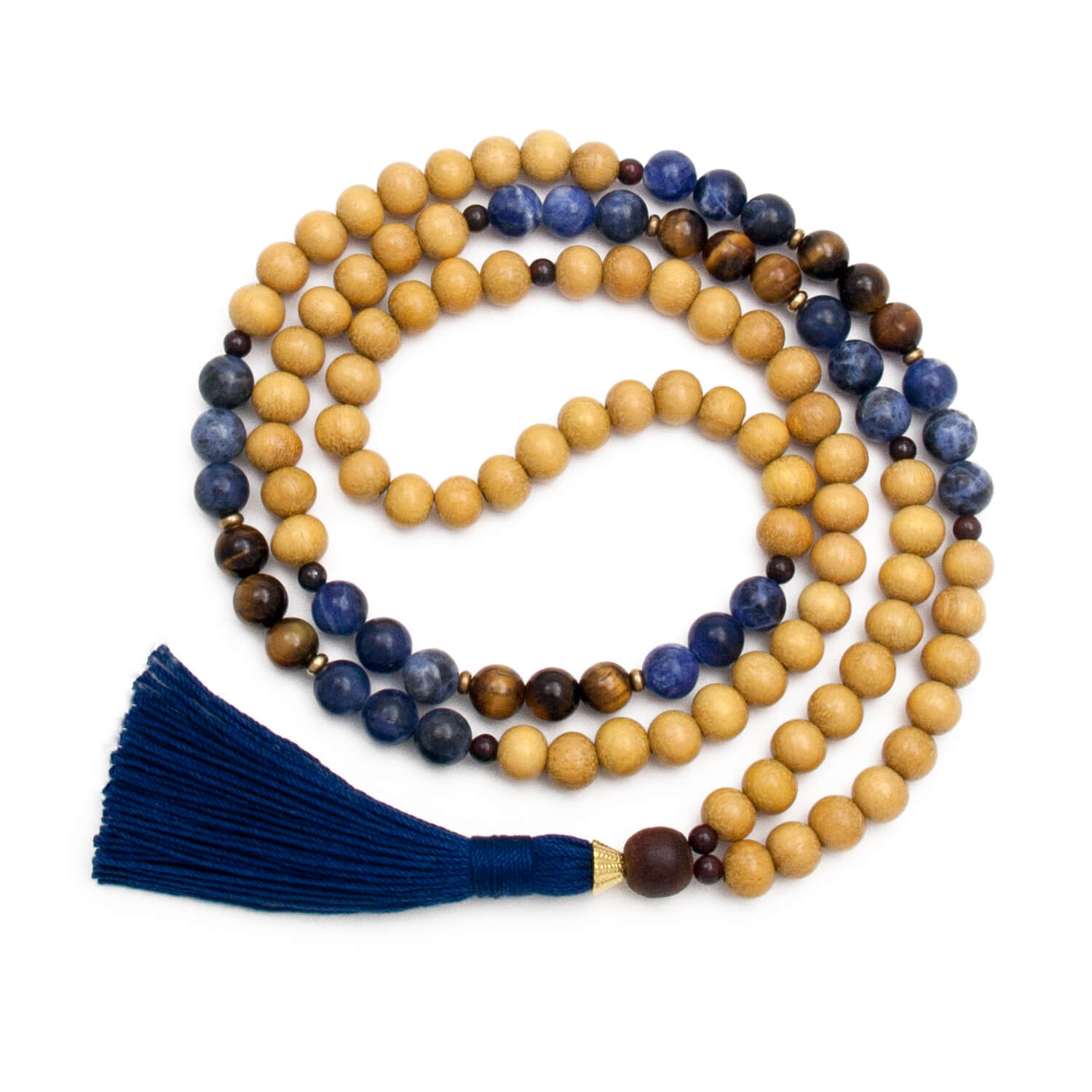 Solar Plexus Mala Necklace | Golden Lotus Mala