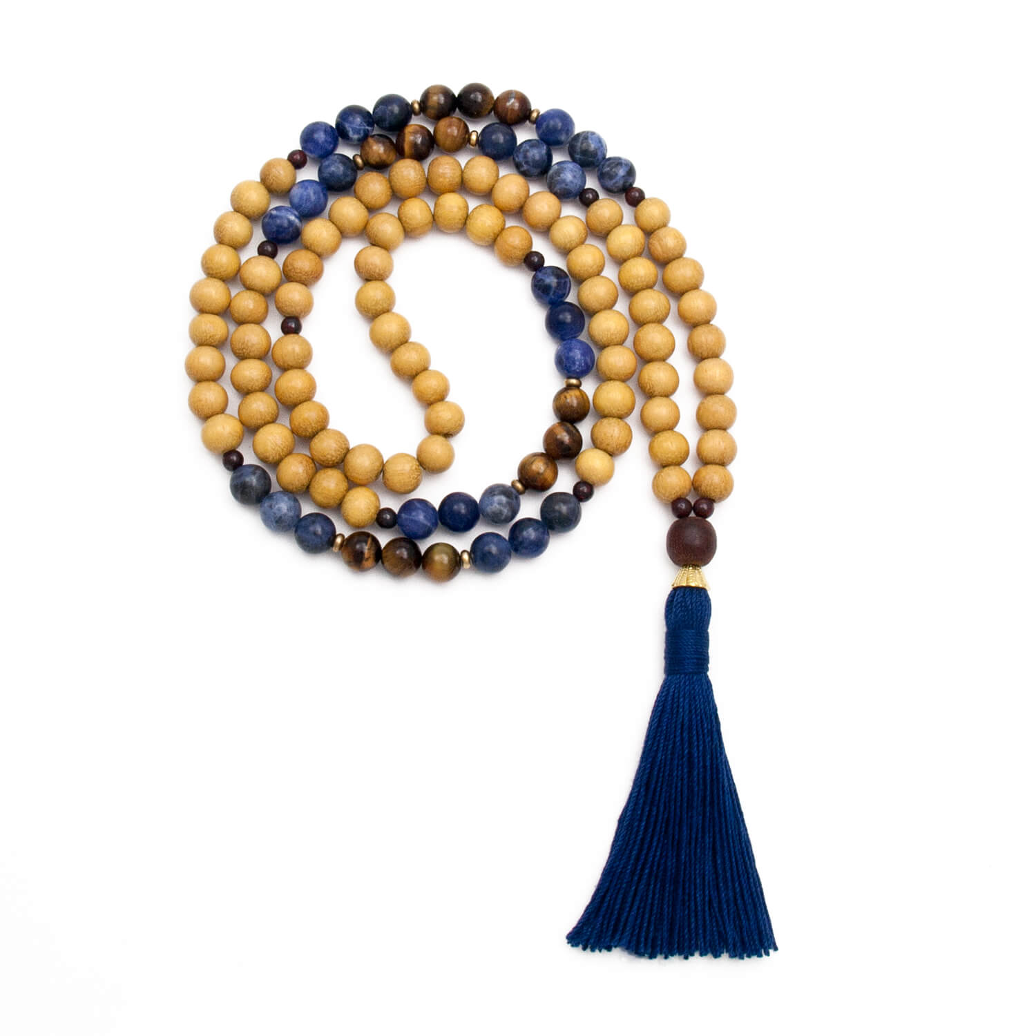 Solar Plexus Mala Necklace | Golden Lotus Mala